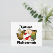 Toekomstige vissers briefkaart (Staand voorkant)