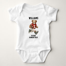 Toekomstige Voetbalspeler Teddydbeer Romper