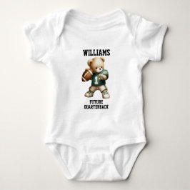 Toekomstige Voetbalspeler Teddydbeer Romper