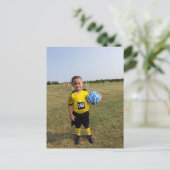 Toekomstige Voetbalster Briefkaart (Staand voorkant)