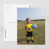 Toekomstige Voetbalster Briefkaart (Voorkant / Achterkant)