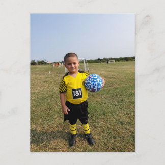 Toekomstige Voetbalster Briefkaart
