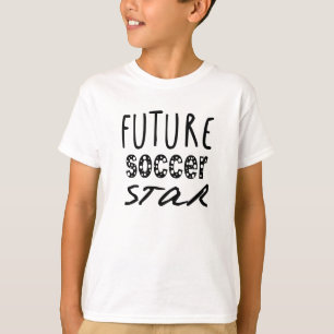 Toekomstige Voetbalster Unisex Kids T-shirt