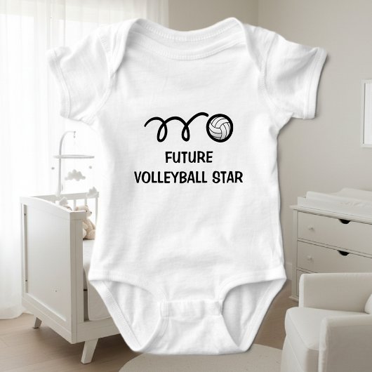 Toekomstige volleybalspeler | Schattigee baby kled Romper