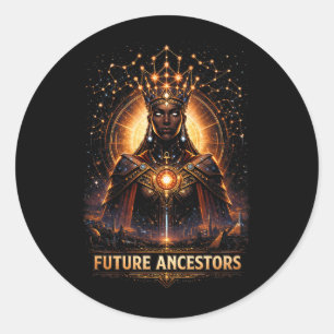 Toekomstige Voorouders Ronde Sticker
