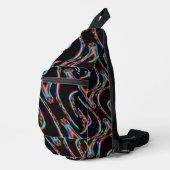 Toekomstige Vormen Koper Prism Sling Bag (Rechterhoek)