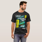 Toekomstige vrijheid t-shirt (Voorkant volledig)