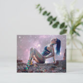 toekomstige vrouw briefkaart (Staand voorkant)