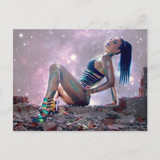 toekomstige vrouw briefkaart (Voorkant)