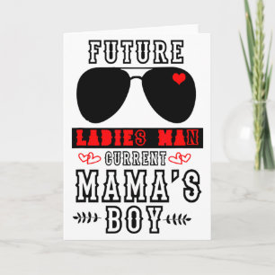 Toekomstige Vrouwenversierder Huidige Mama's Jonge Kaart
