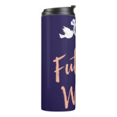 Toekomstige vrouwtje liefdesvogels  thermosbeker (Gedraaid links)