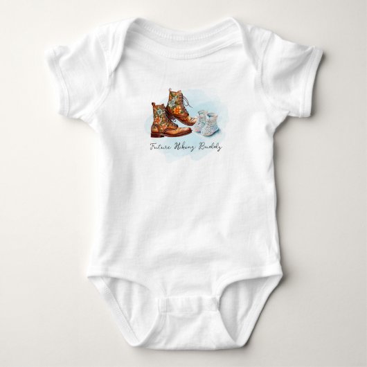 Toekomstige Wandelschoentjes Voor Baby's Romper (Voorkant)