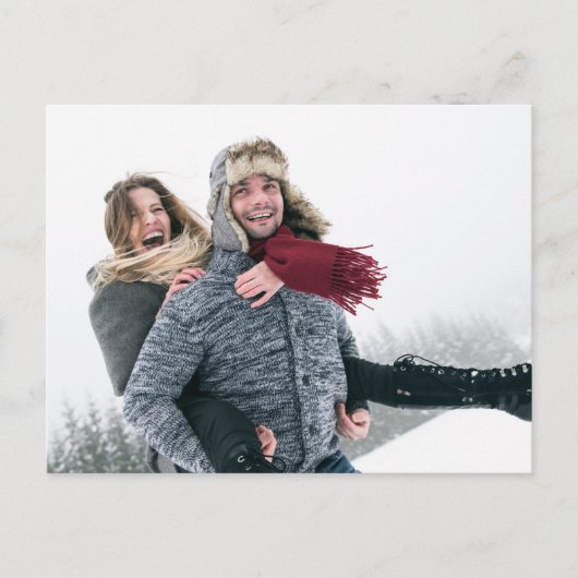 Toekomstige Waterverf van de heer en mevrouw Winte Aankondigingskaart (Voorkant)