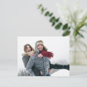 Toekomstige Waterverf van de heer en mevrouw Winte Aankondigingskaart (Staand voorkant)