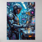 Toekomstige werkstations poster (Voorkant)