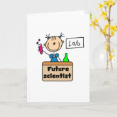 Toekomstige wetenschapper kaart (Gele Bloem)