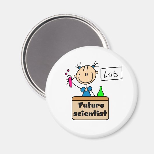 Toekomstige wetenschapper magneet (Voorkant / Achterkant)
