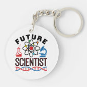 Toekomstige Wetenschapper PopSocket Sleutelhanger (Achterkant)