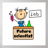 Toekomstige wetenschapper poster (Voorkant)