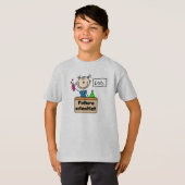Toekomstige wetenschapper t-shirt (Voorkant volledig)