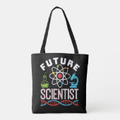 Toekomstige Wetenschapsliefhebber Tote Bag (Achterkant)