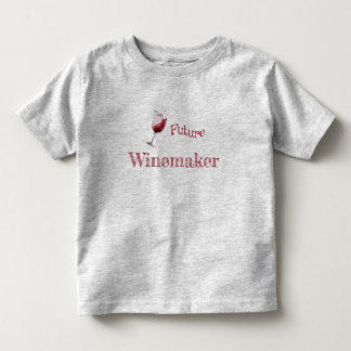 Toekomstige Wijnmaker Grappige Wijnliefhebber Baby Kinder Shirts