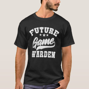 Toekomstige Wildlife Officer bij Game Warden T-shirt