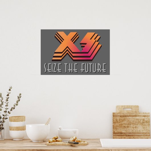 Toekomstige XS-Poster Poster (Keuken)