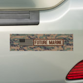 Toekomstige zee bumpersticker (Op auto)