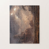 Toekomstige Zee waterwolken Rijn Natuur Scifi Legpuzzel (Verticaal)