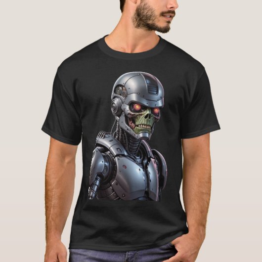 toekomstige zombie t-shirt (Voorkant)