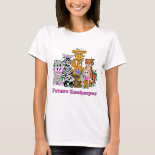 Toekomstige Zookeeper Girl T-shirt