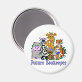 Toekomstige Zookeeper Magneet (Voorkant / Achterkant)