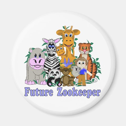 Toekomstige Zookeeper Magneet (Voorkant)