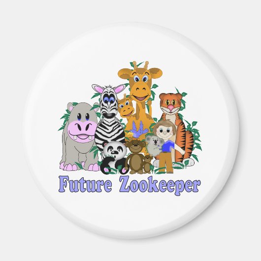 Toekomstige Zookeeper Magneet (Voorkant)