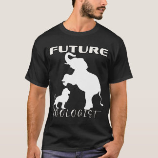 Toekomstige Zoologiestudenten Stomme Zoologie Stud T-shirt