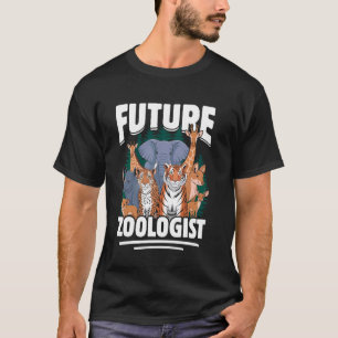 Toekomstige Zoöloog Schattige Zoologiestudenten Gr T-shirt