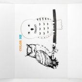 TOEKOMSTIGE ZOÖLOOG WORDT SNEL BETER DRIELUIK KAART (Binnenkant midden)