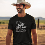 Toekomstige Zoon In Recht BV bruidegom bruiloft T-shirt<br><div class="desc">toekomstige zoon in de rechten</div>