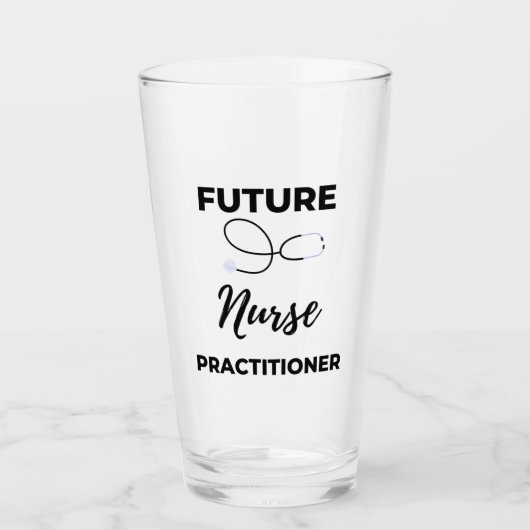 Toekomstige zorgverlener 2 glas (Voorkant)