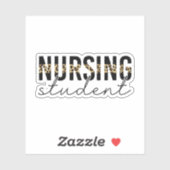 Toekomstige zuster-cadeautjes voor verpleegkundige sticker (Vel)