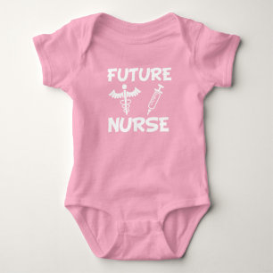 Toekomstige zuster grappige baby bodysuit