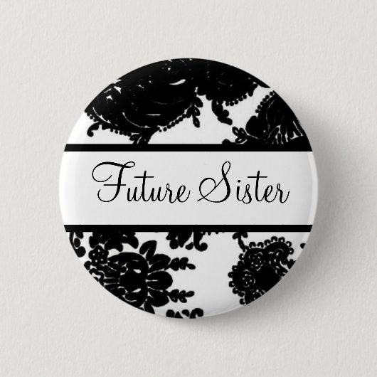 Toekomstige zuster ronde button 5,7 cm (Voorkant)
