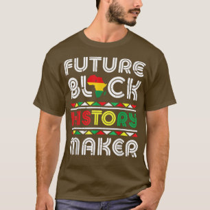 Toekomstige zwarte geschiedenismaker Black Pride B T-shirt