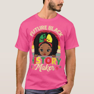 Toekomstige zwarte geschiedenismaker Juneteenth Af T-shirt