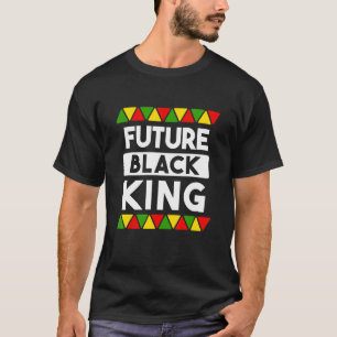 Toekomstige zwarte koning - geschiedenis maand Afr T-shirt