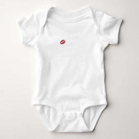 Toekomstige zwarte statusleider T-shirt (Voorkant)
