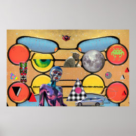 Toelatingscollage Poster