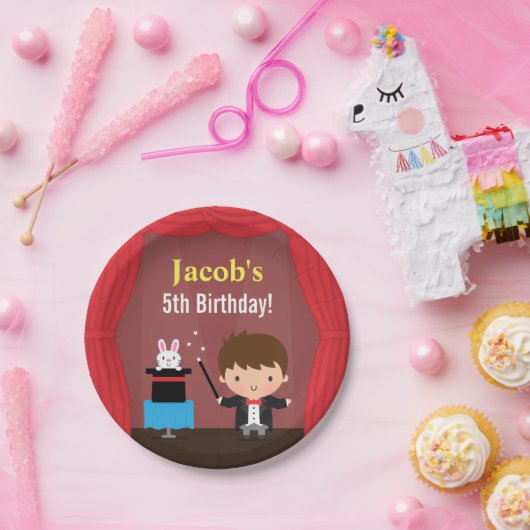 Toeleveringen van Magische Kinder feestdagen voor  Papieren Bordje (Feest)