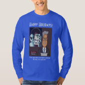 Toeleveringsketen met lange hoes T-shirt (Voorkant)